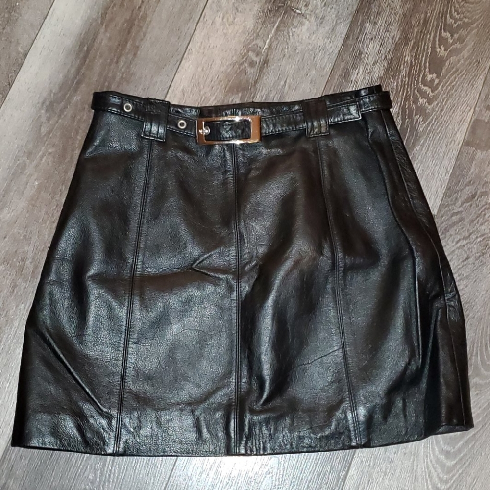 Maxima Wilson's Leather Skirt